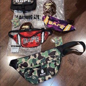 Bape Satchels and Pouches